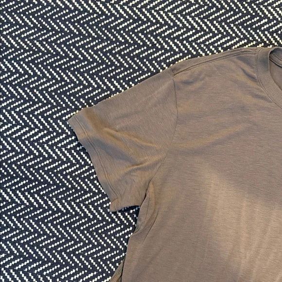 Nike Tan Short Sleeve Tee Classic Crew Neck - Picture 3 of 9